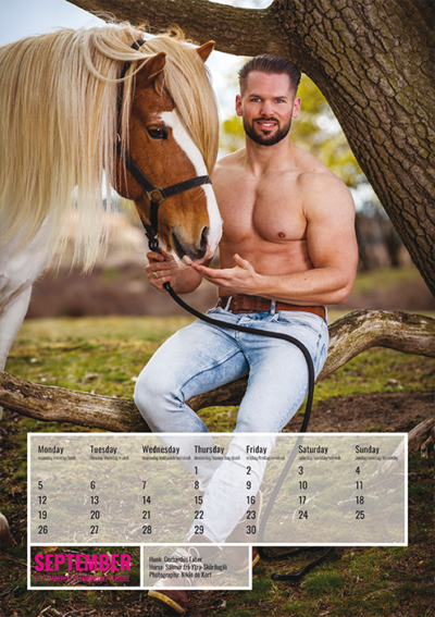 Horse and Hunk Kalender 2022 - Afbeelding 10