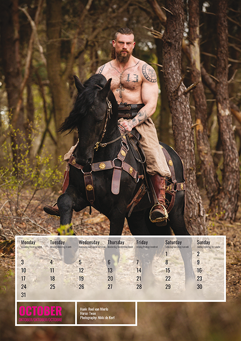 horse and hunk kalender 2022