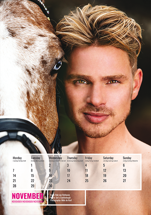 horse and hunk kalender 2022