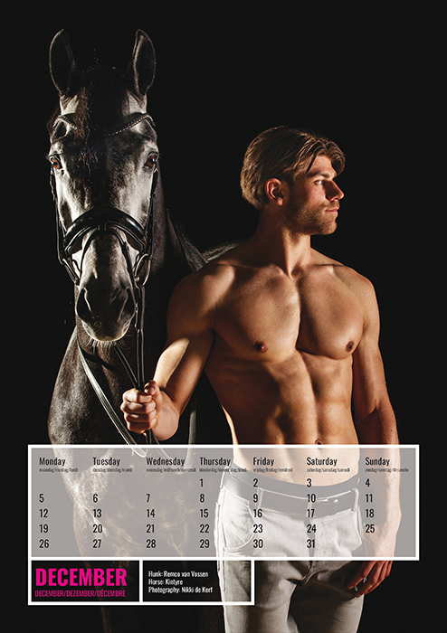 horse and hunk kalender 2022