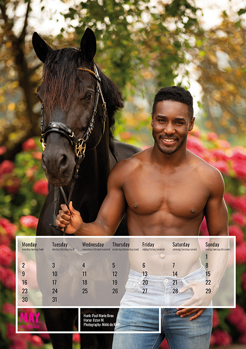 horse and hunk kalender 2022