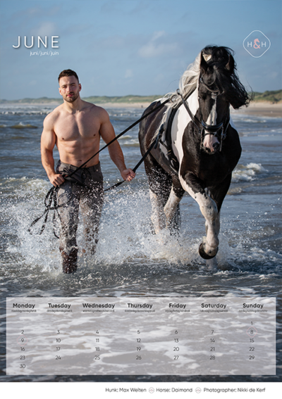 Horse and Hunk kalender 2025 - Afbeelding 7