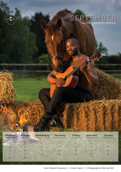 Horse and Hunk kalender 2025 - Afbeelding 10